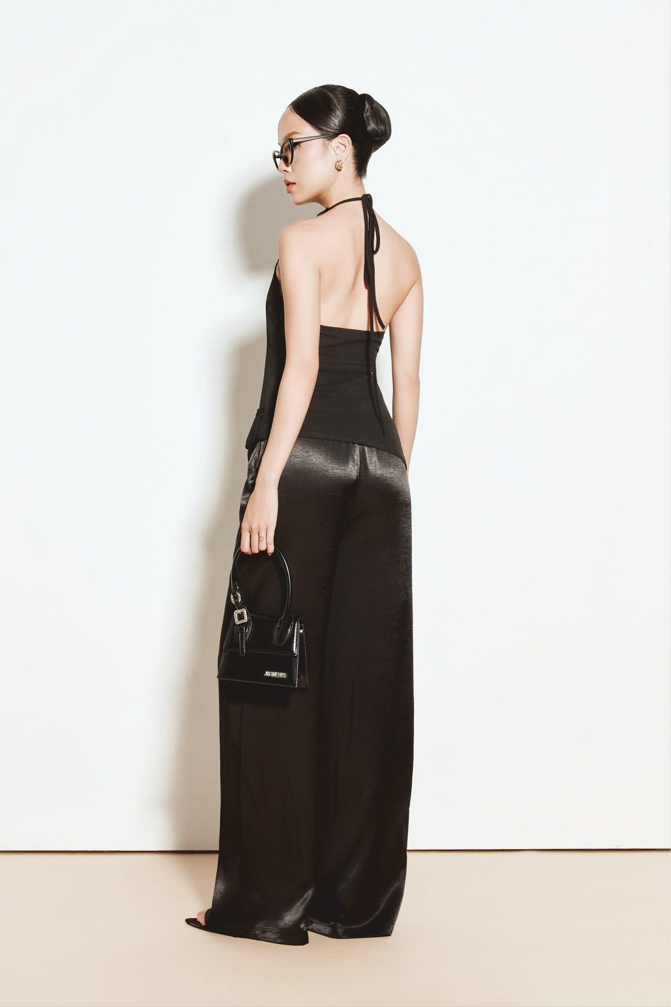 Quần Dài Lụa Velour Flow Silky