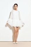 Đầm Ngắn Tơ Tay Bèo Bloom Dress