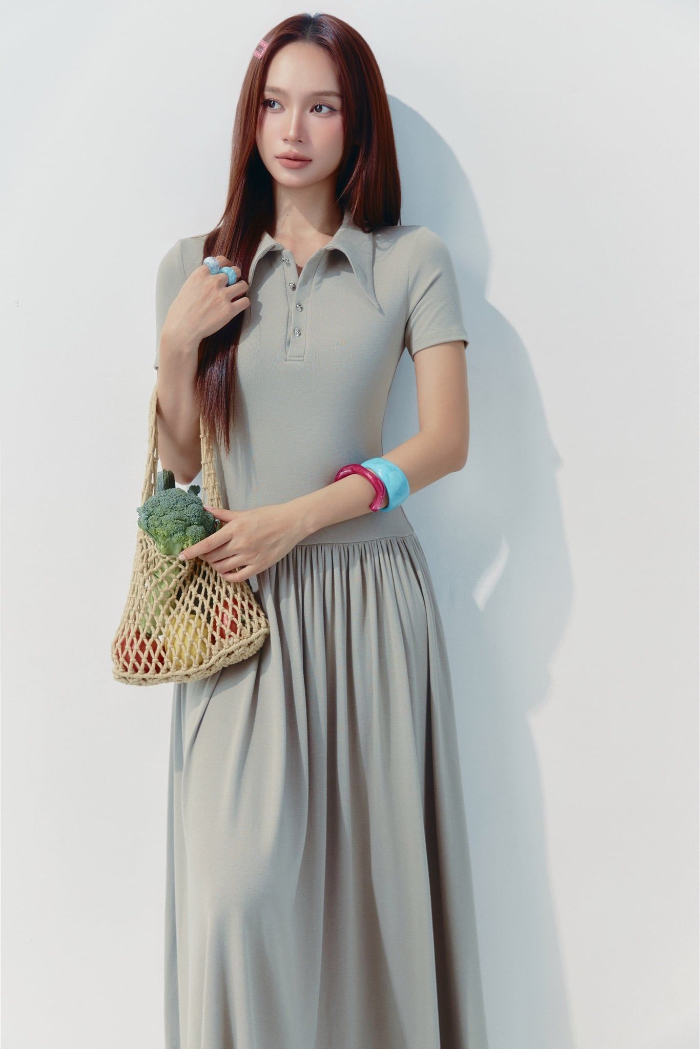  Đầm Dài Vireon Classic Polo 