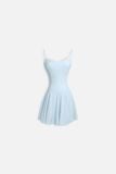 Đầm Ngắn Chất Thun Phối Ren Selena Cami Dress