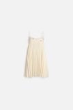 Đầm Ngắn 2 Dây Babydoll Dập Ly Aria Top