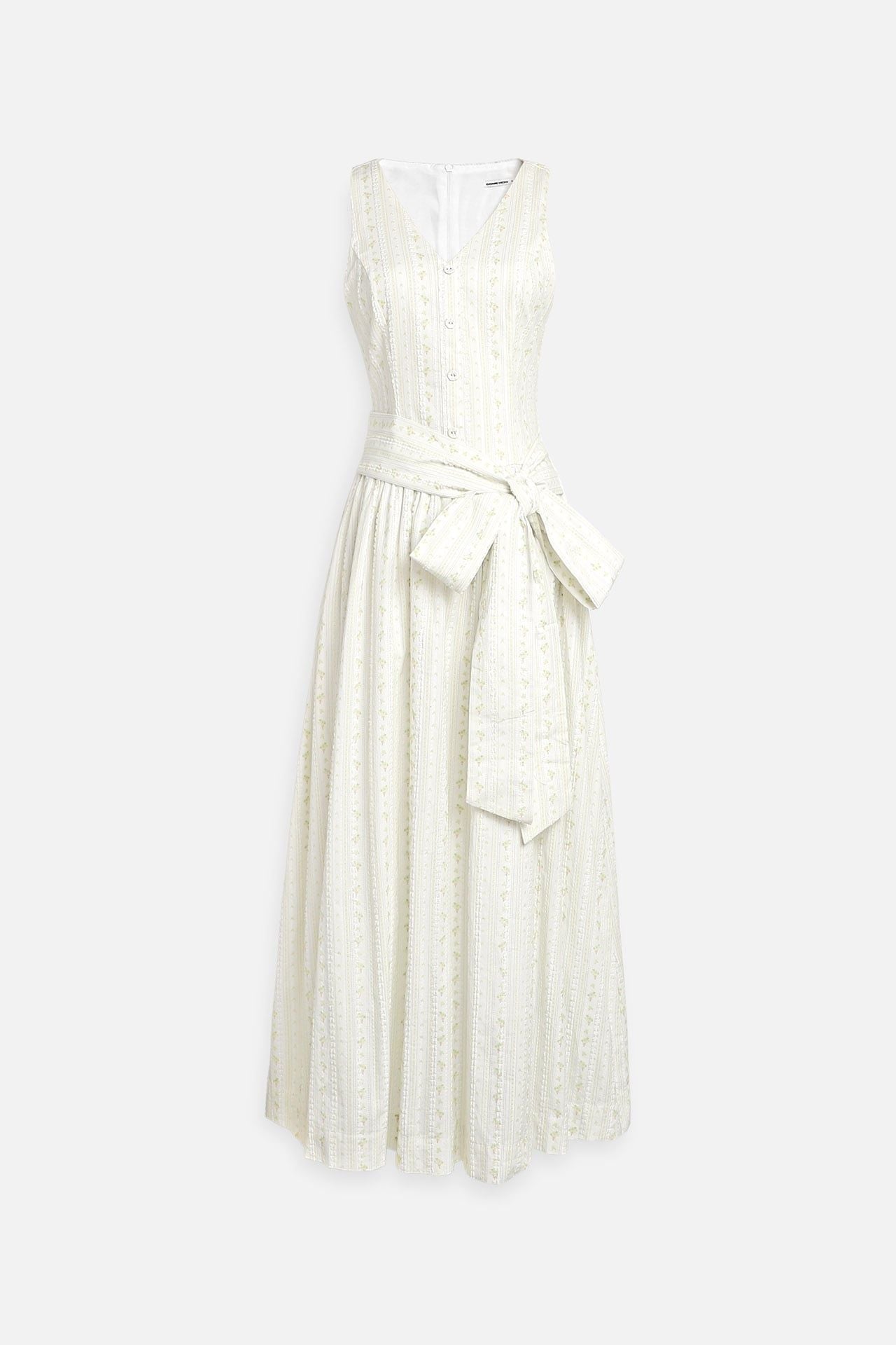 Đầm Dài Elara Tie Waist Midi