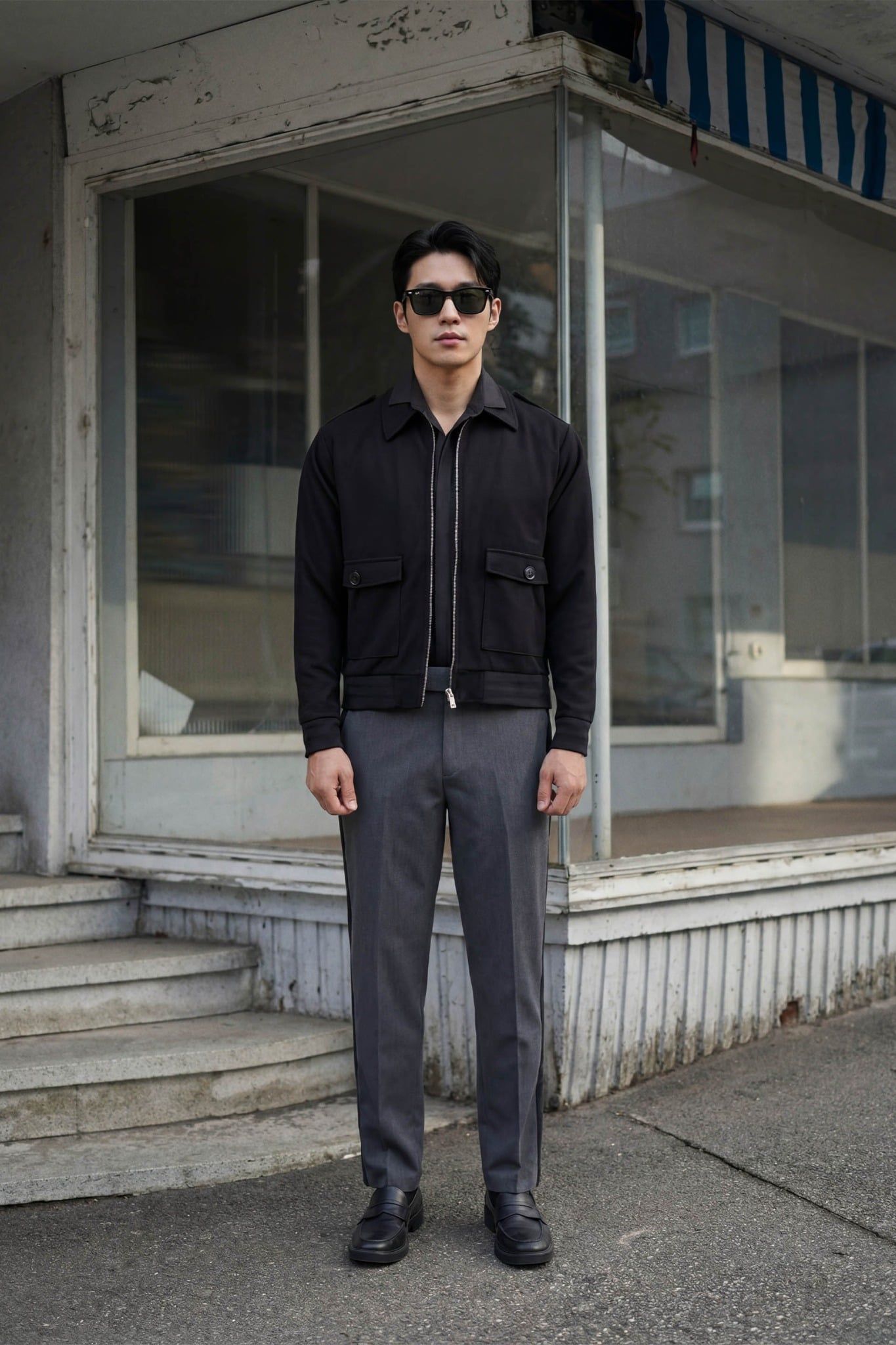  Quần Tây Slimfit Tuxedo Blackline 