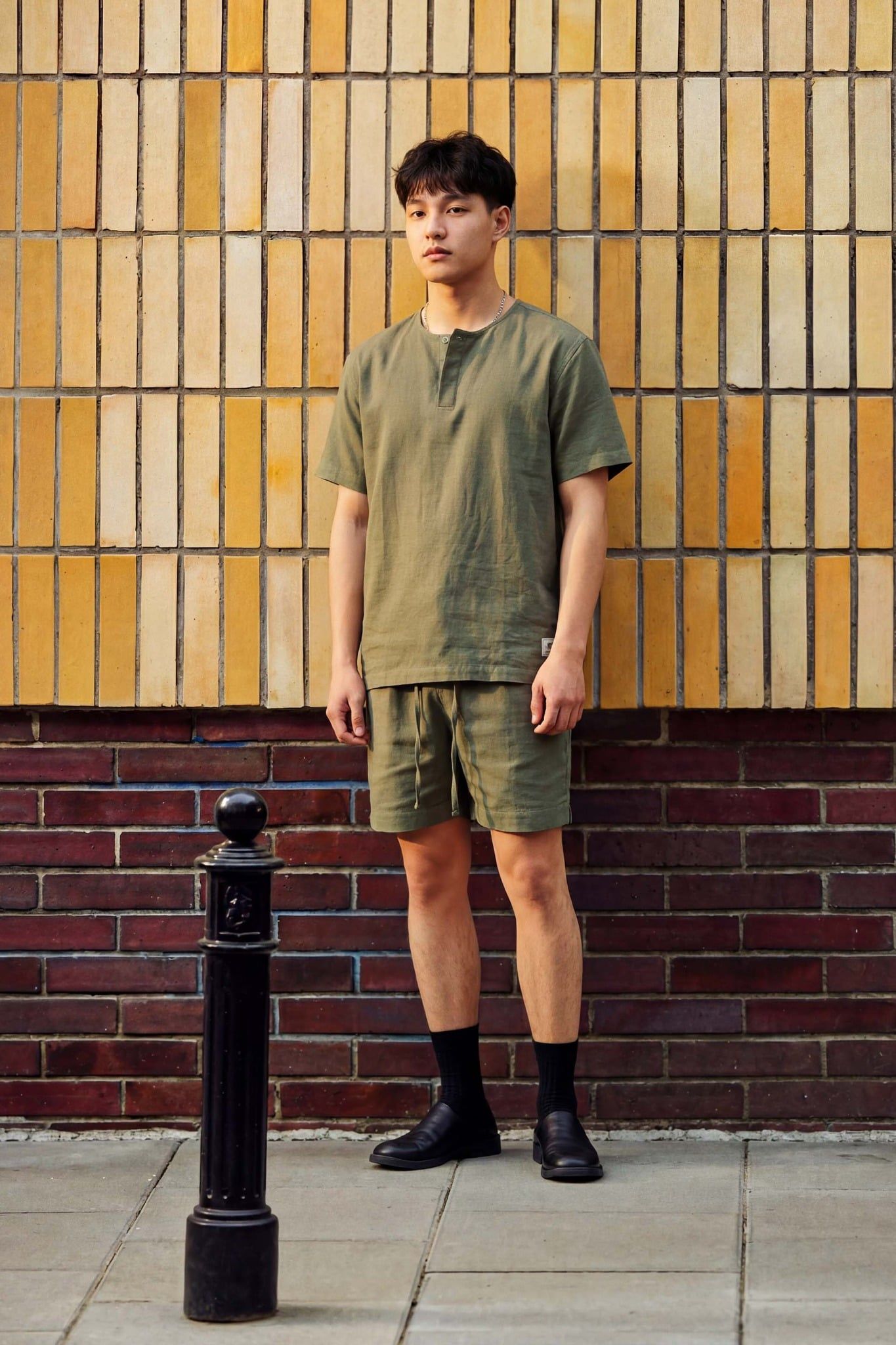  Set Linen Top Short The Shift 