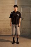 Áo Polo Oversize Black Cat Sleeping Dog