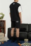 Set Áo Thun Short Black White LA