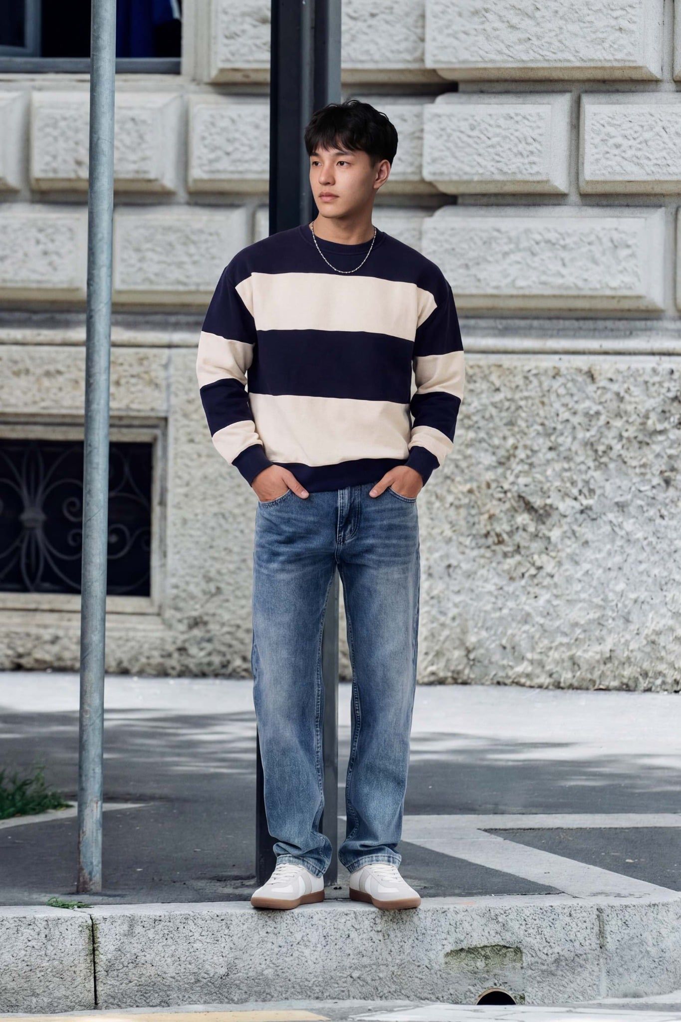 Quần Jean Straight Dailywear Blue Stone V1 