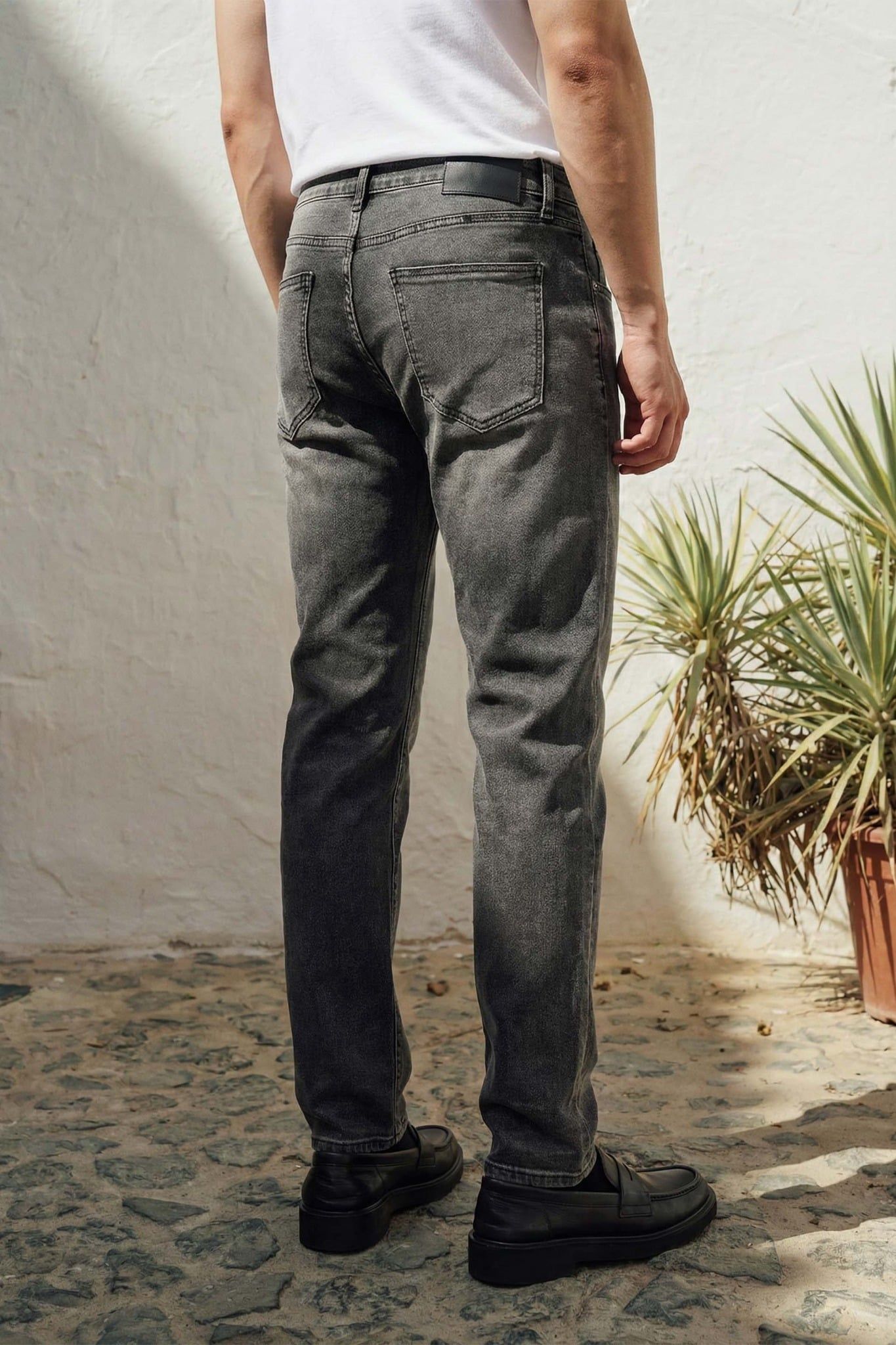 Quần Jean Rayon Slimfit Cloudy Gray Ss2