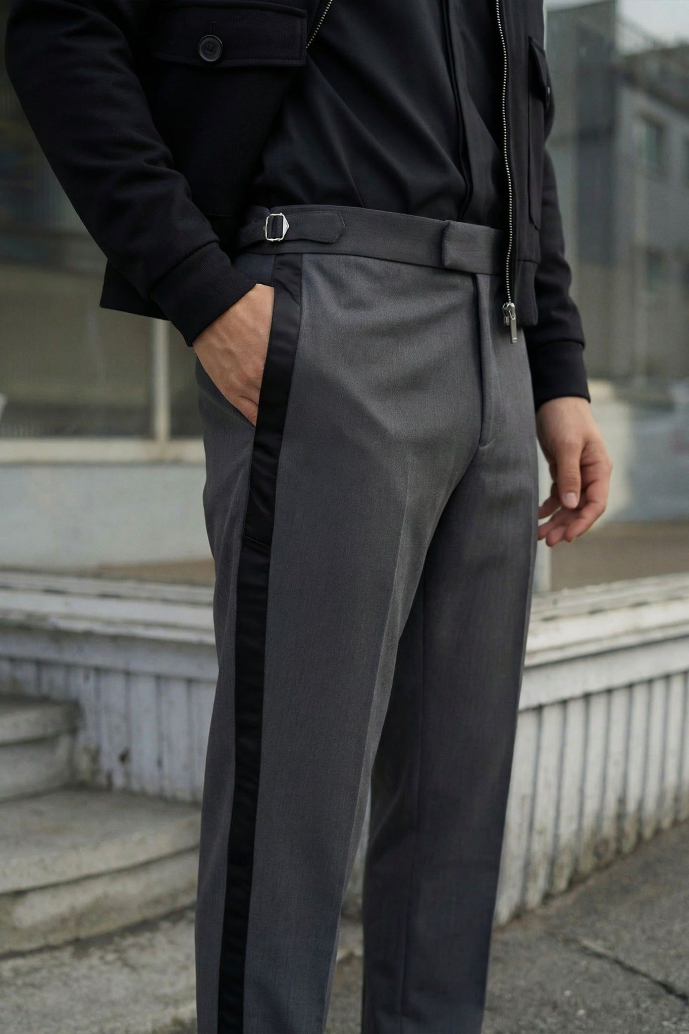  Quần Tây Slimfit Tuxedo Blackline 