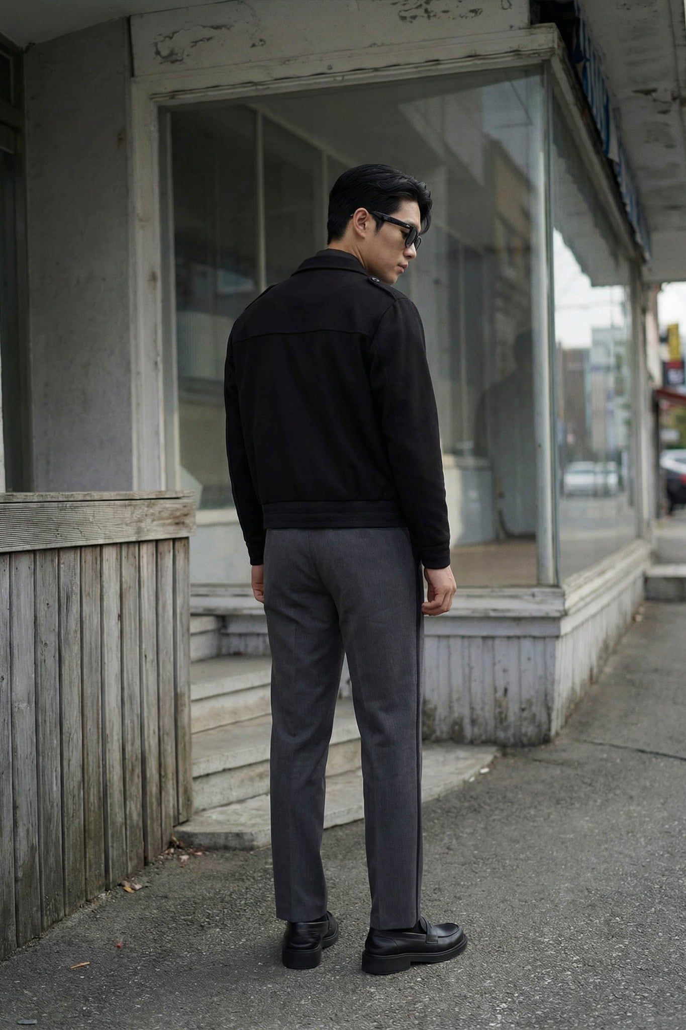 Quần Tây Slimfit Tuxedo Blackline