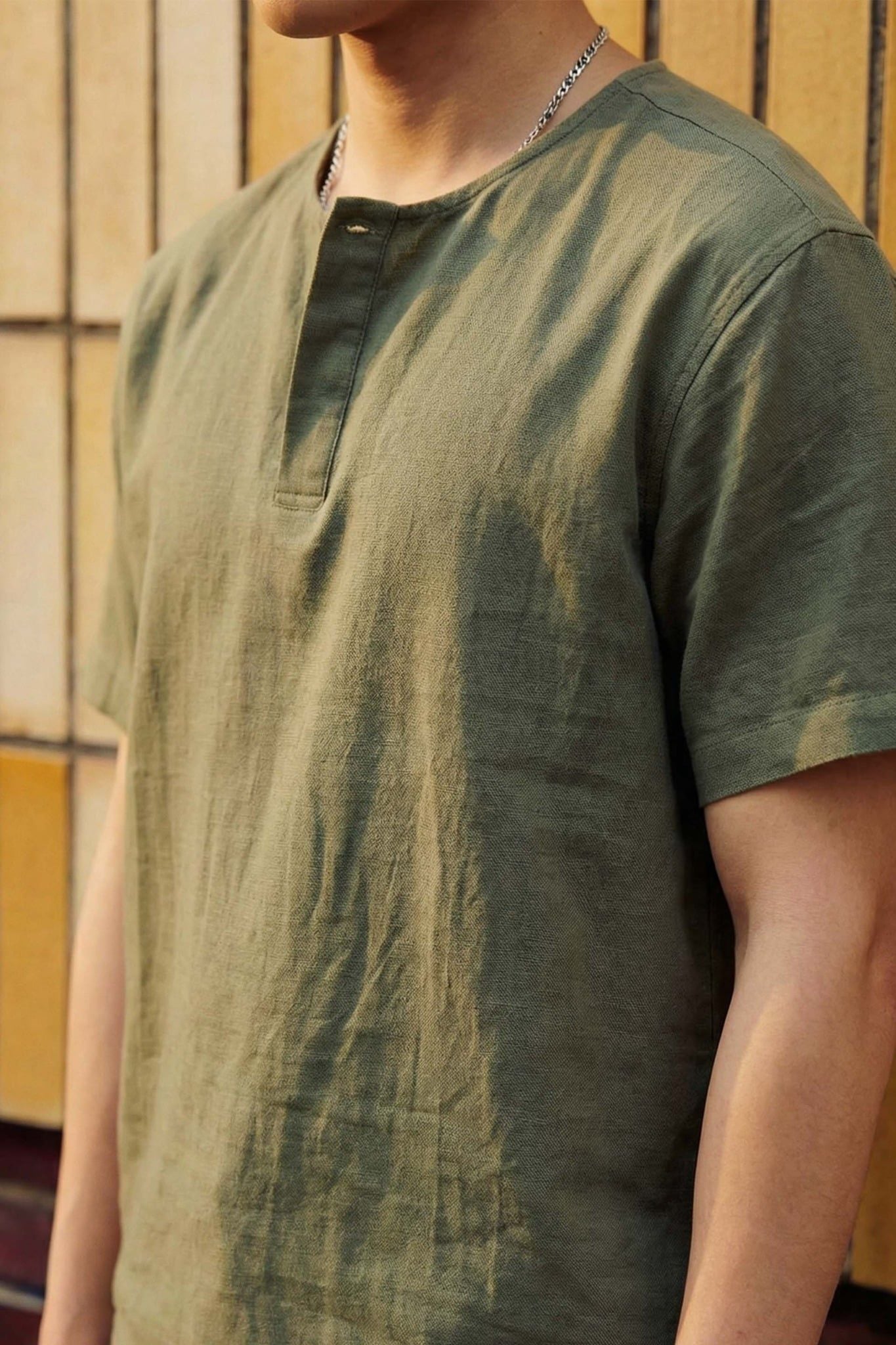 Set Linen Top Short The Shift