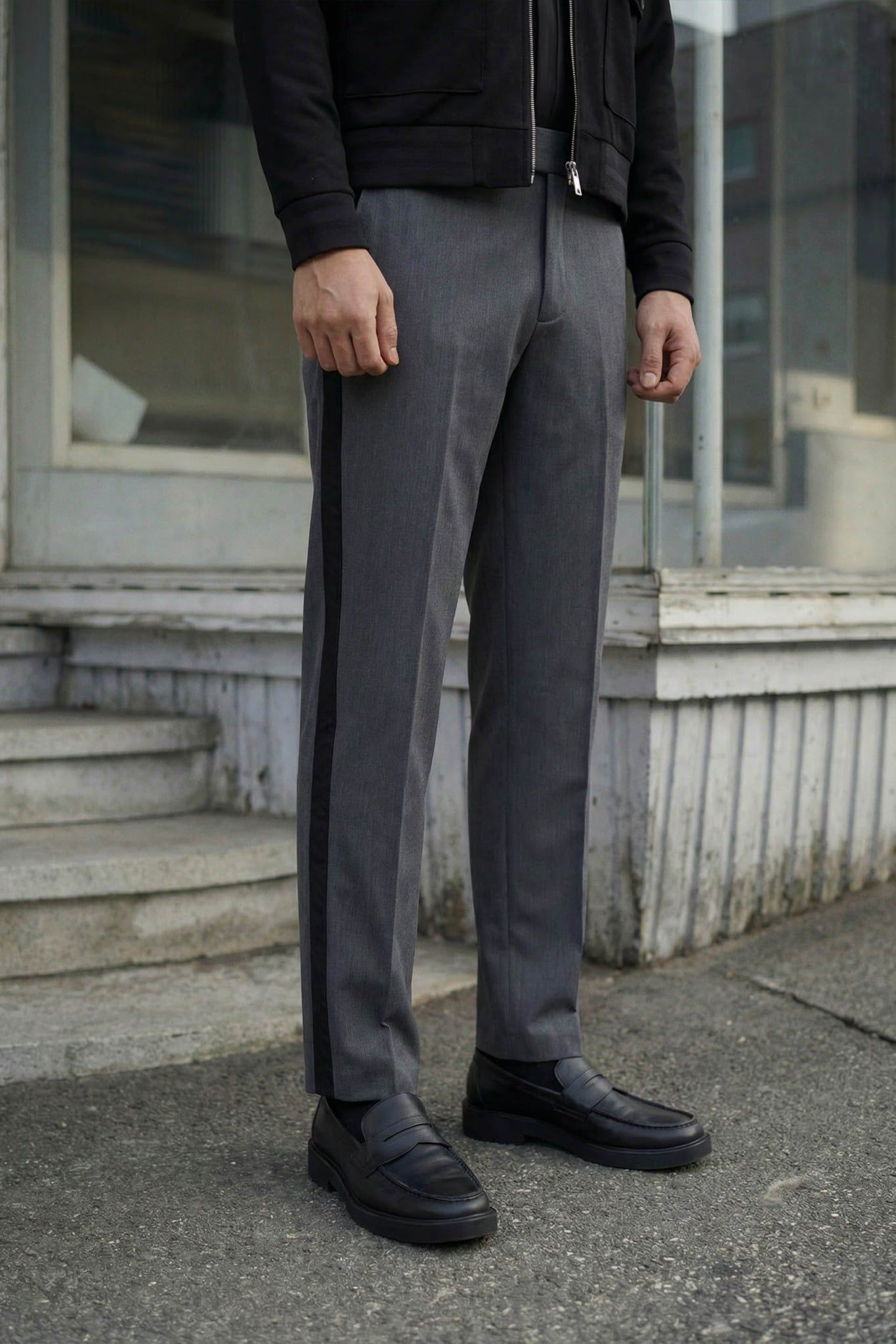  Quần Tây Slimfit Tuxedo Blackline 