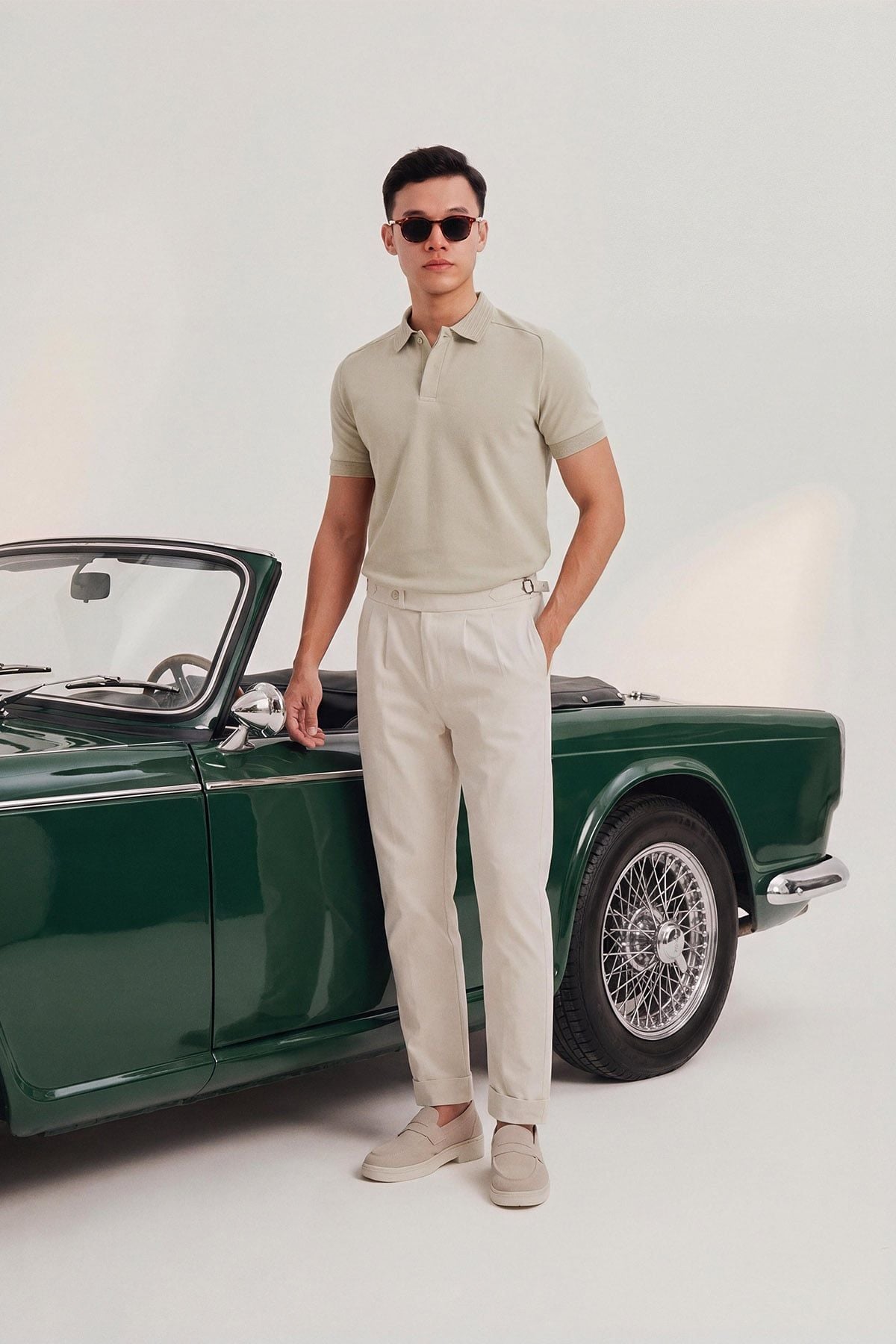  Áo Polo Slimfit Rã Vai Early Autumn 