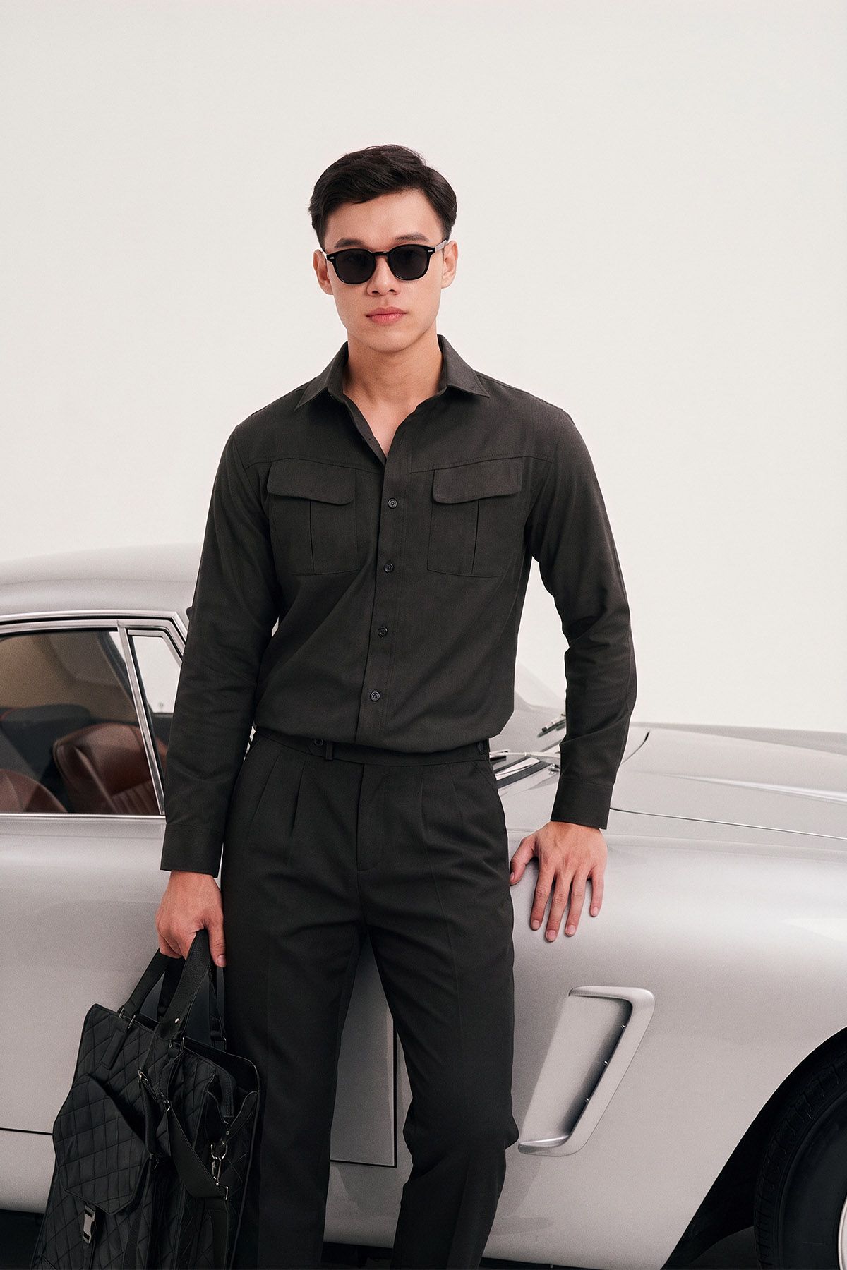 Áo Sơ Mi Slimfit Túi Xéo Early Autumn