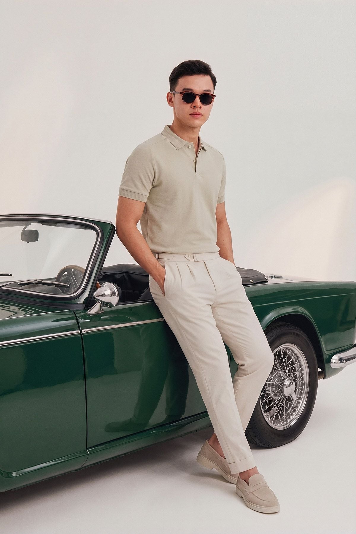 Áo Polo Slimfit Rã Vai Early Autumn