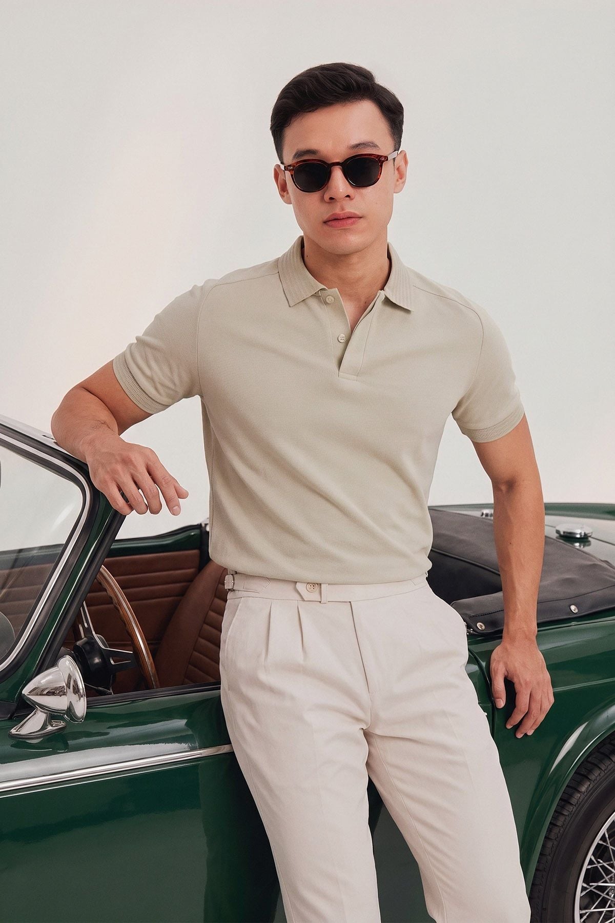  Áo Polo Slimfit Rã Vai Early Autumn 