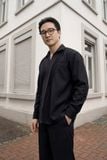 Set Relaxed Shirt Diagline Pant Linen