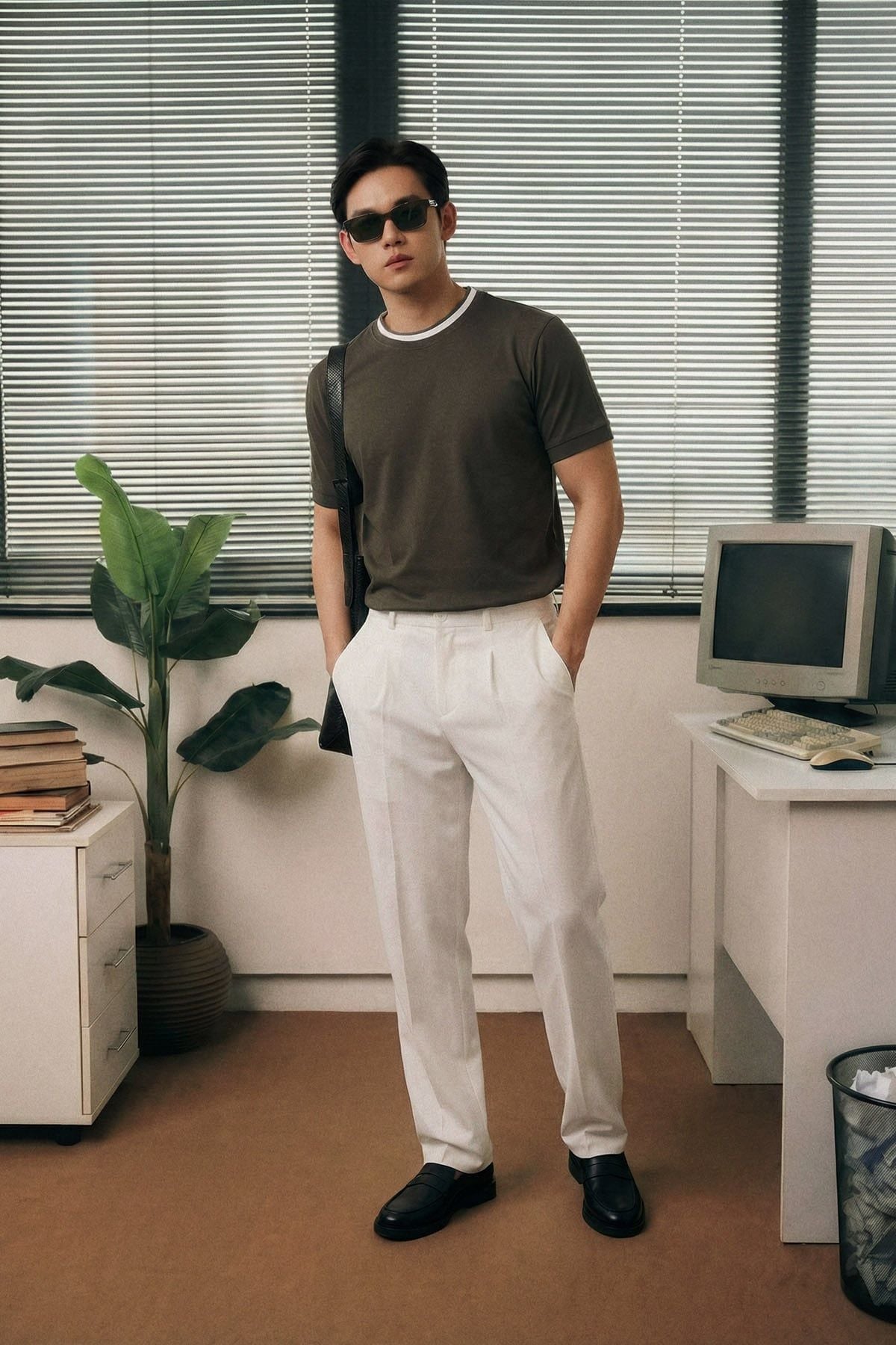 Áo Thun Regular Cool Fab Blackneck