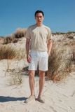 Quần Short Denim Xược Slimfit Plain