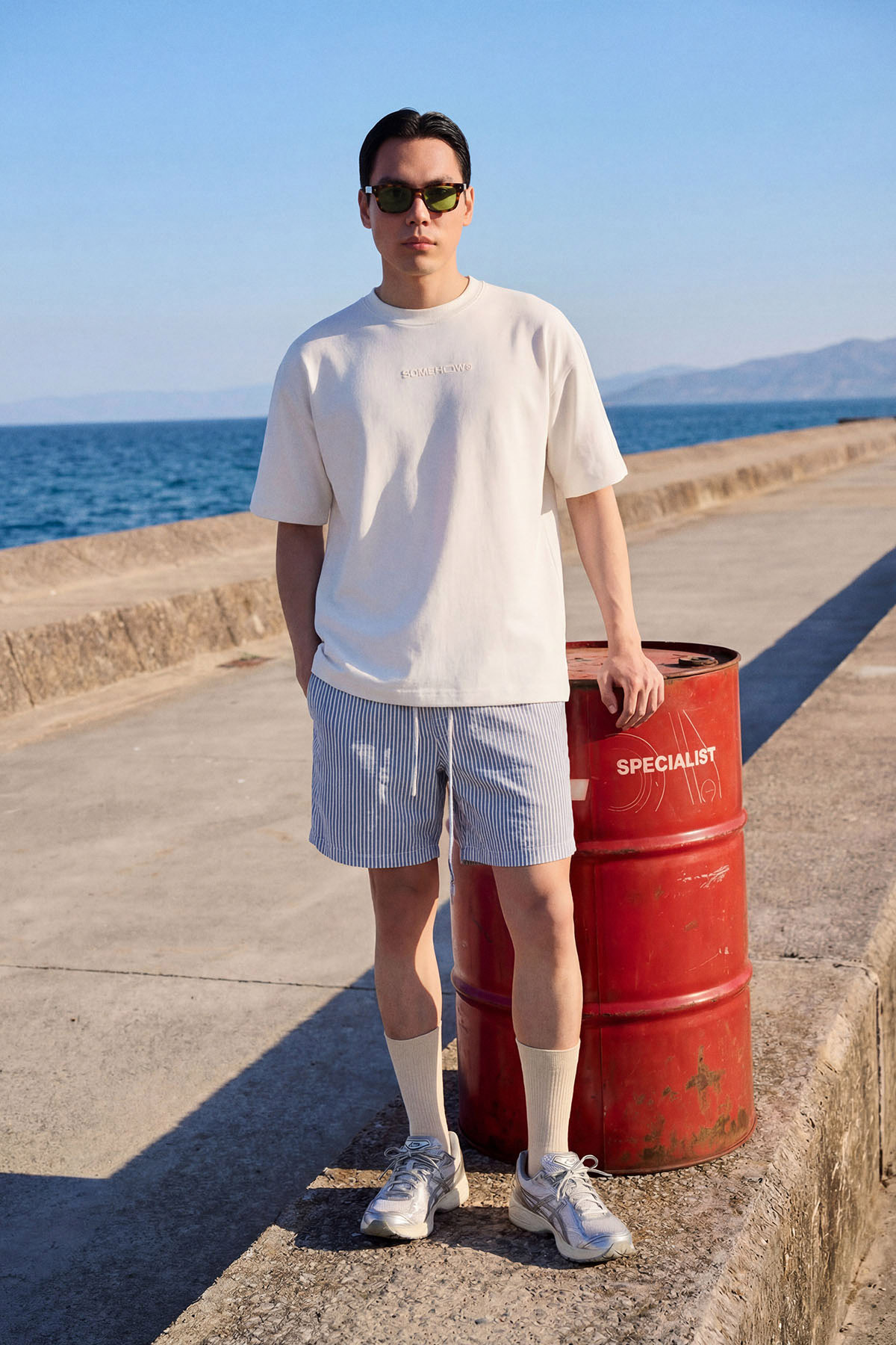 Áo Thun Oversize Core Capri Hand 360GSM