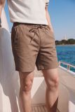 Quần Short Slimfit Khaki Basic