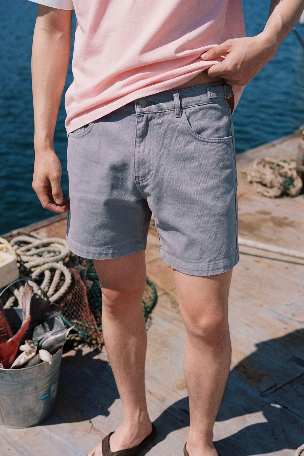  Quần Short Straight Denim Versatile The Shift 