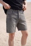 Quần Short Straight Jean Distress Casual Gray V1