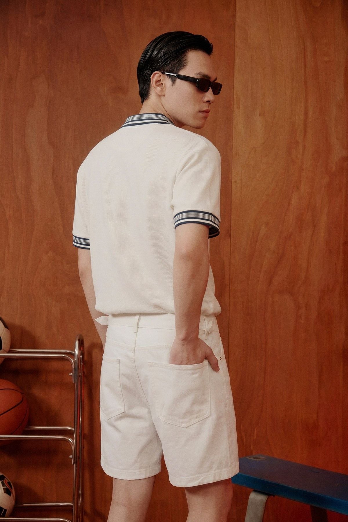 Quần Short Straight Denim Versatile The Shift