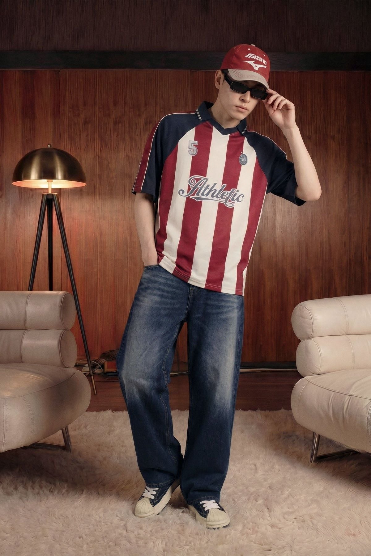 Áo Polo Oversize Red Athletic