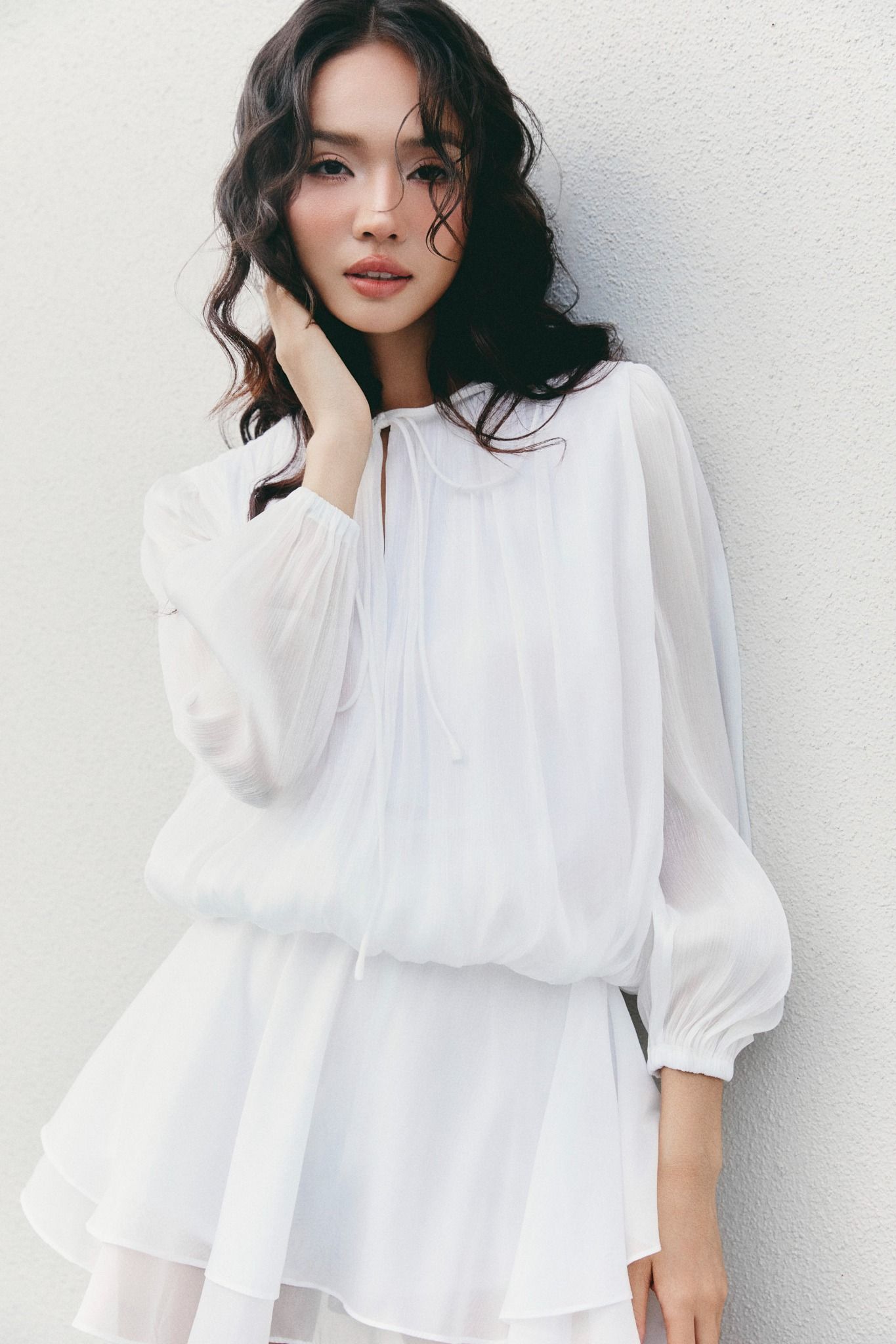 Áo Loose Form Minipleat