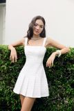 Đầm Ngắn Fit And Flare Linen