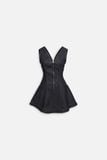 Đầm Ngắn Denim Sát Nách Jade Dress