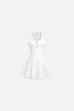 Đầm Ngắn Seashell Button Gentle