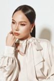 Đầm Ngắn Cloudy Bow Style
