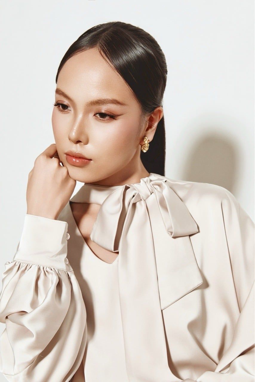 Đầm Ngắn Cloudy Bow Style
