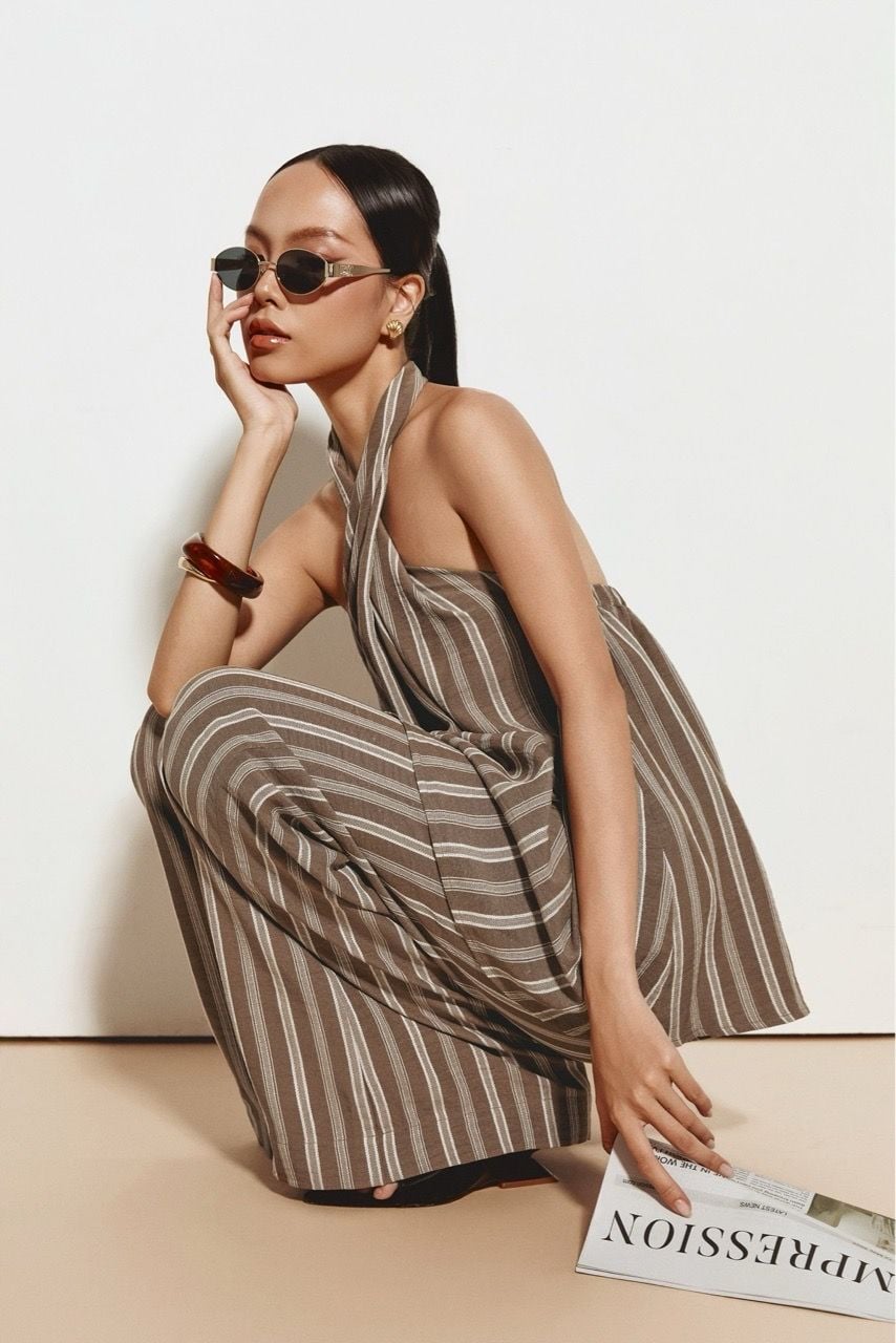 Set Đồ Nữ Alice Stripe Pants