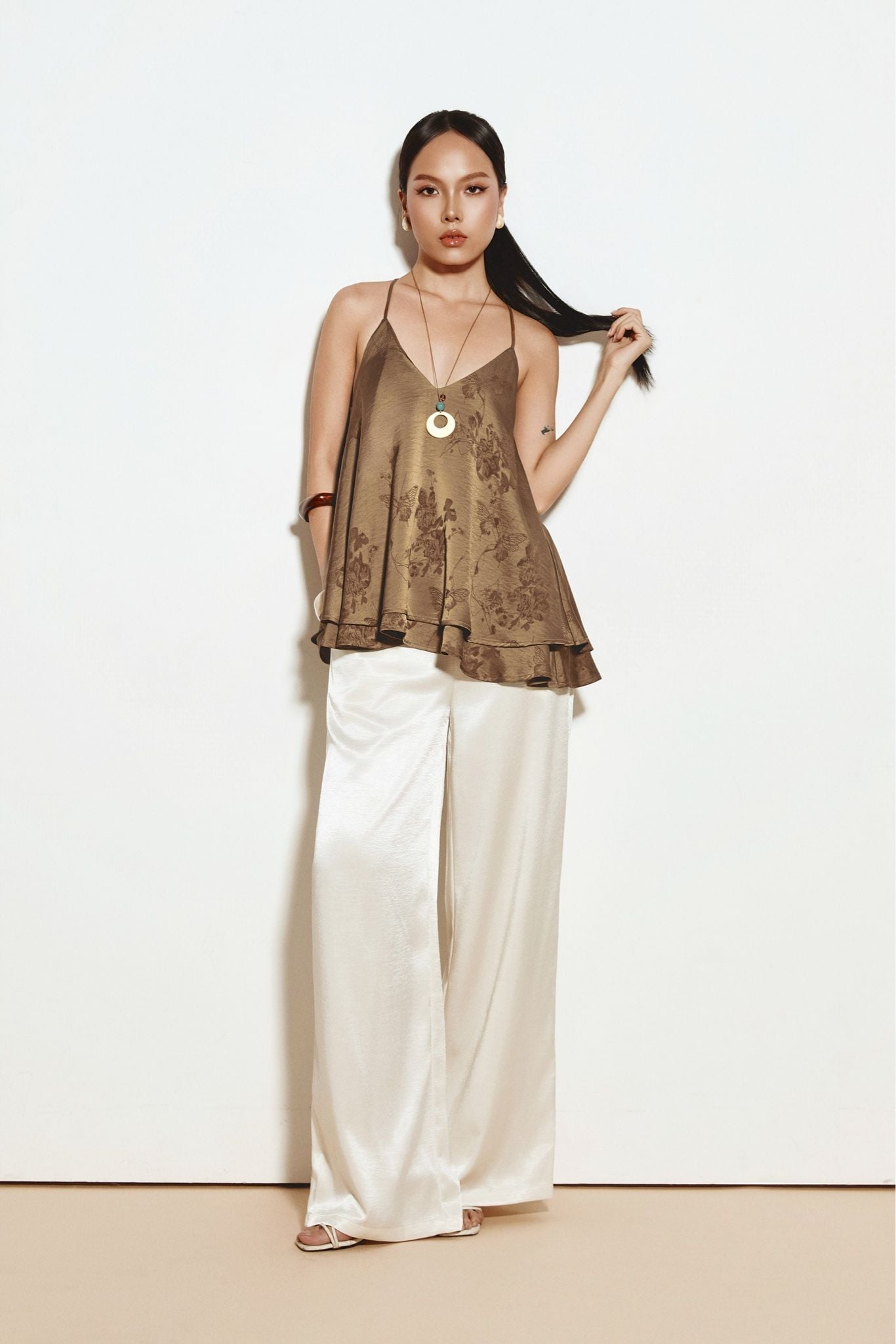  Quần Dài Lụa Velour Flow Silky 