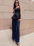 Quần Jean Straight Light Flare Blue