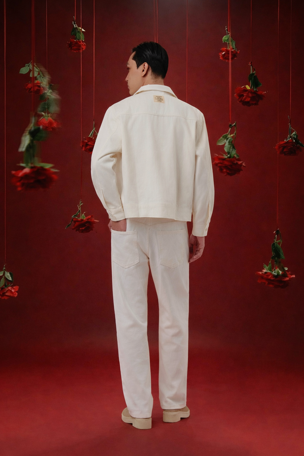  Áo Khoác Boxy Kaki Grand Pocket 