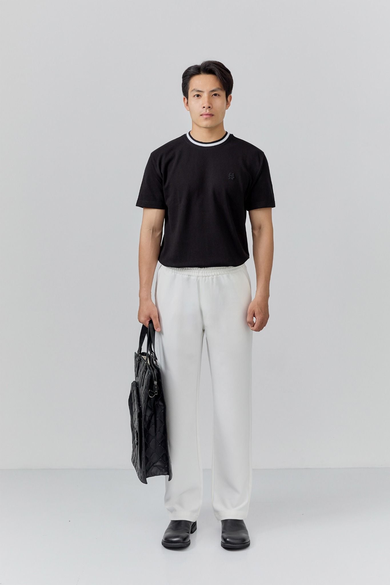  Quần Tây Straight Lưng Thun Basic 