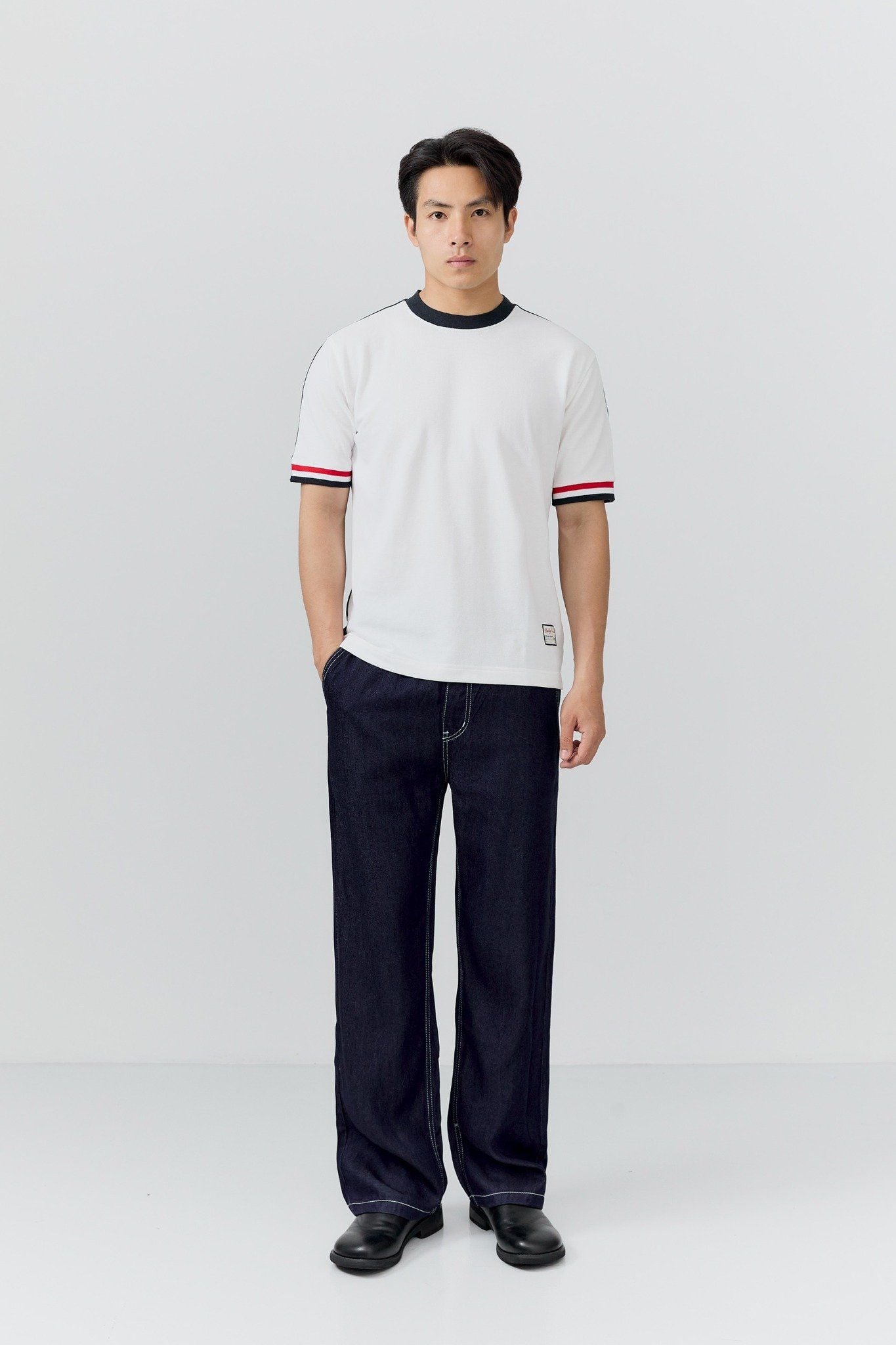  Quần Dài Relaxed Denim Label 