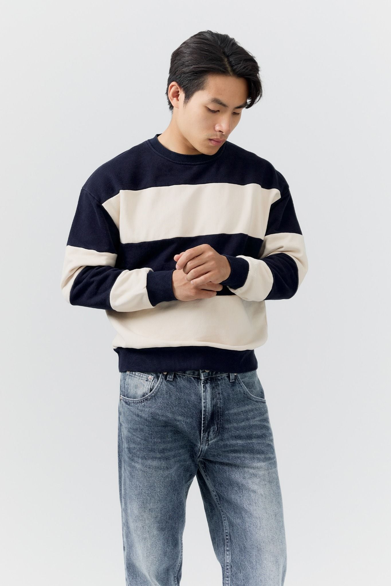 Quần Jean Straight Dailywear Blue Stone V1