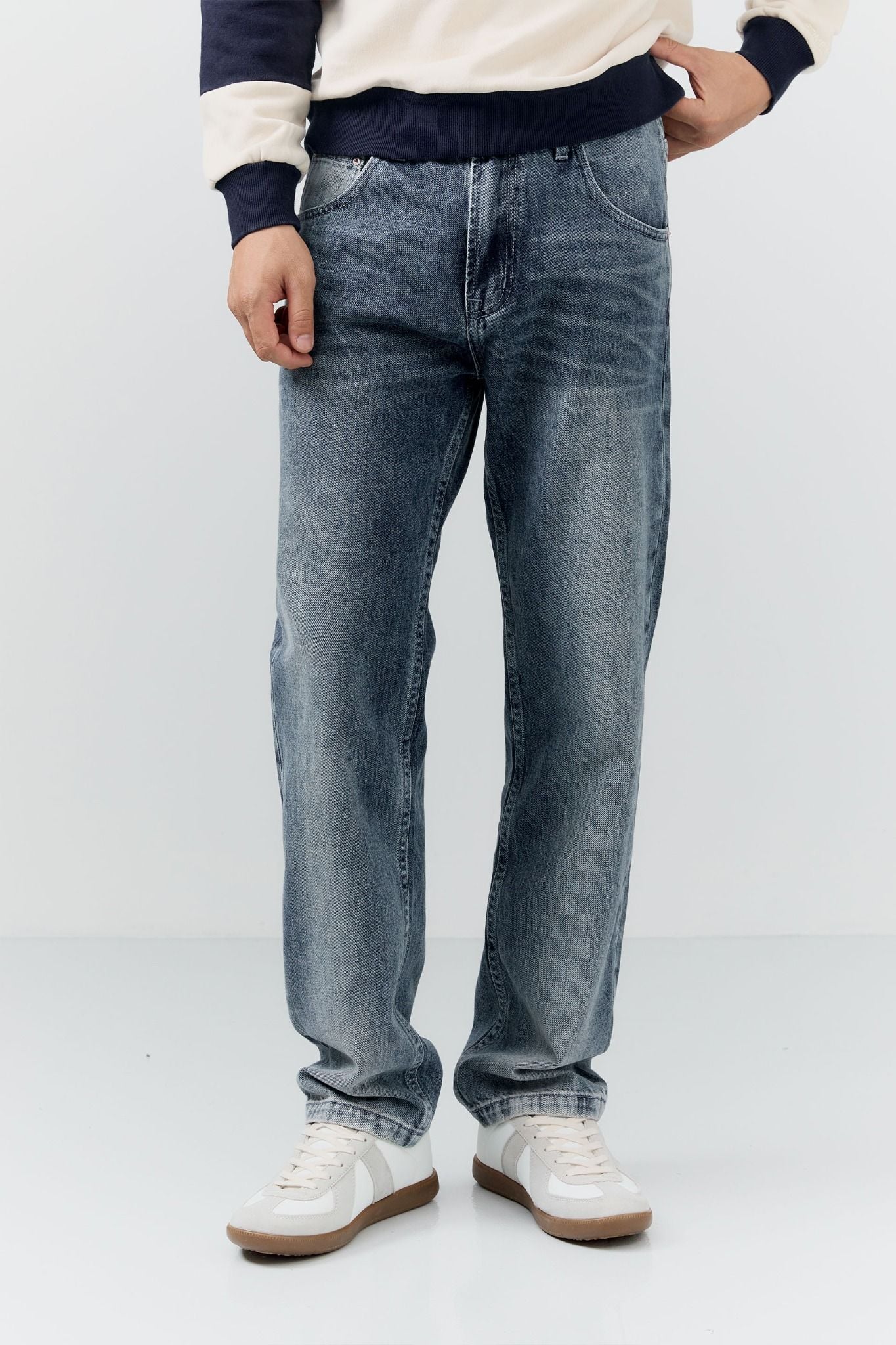  Quần Jean Straight Dailywear Blue Stone V1 