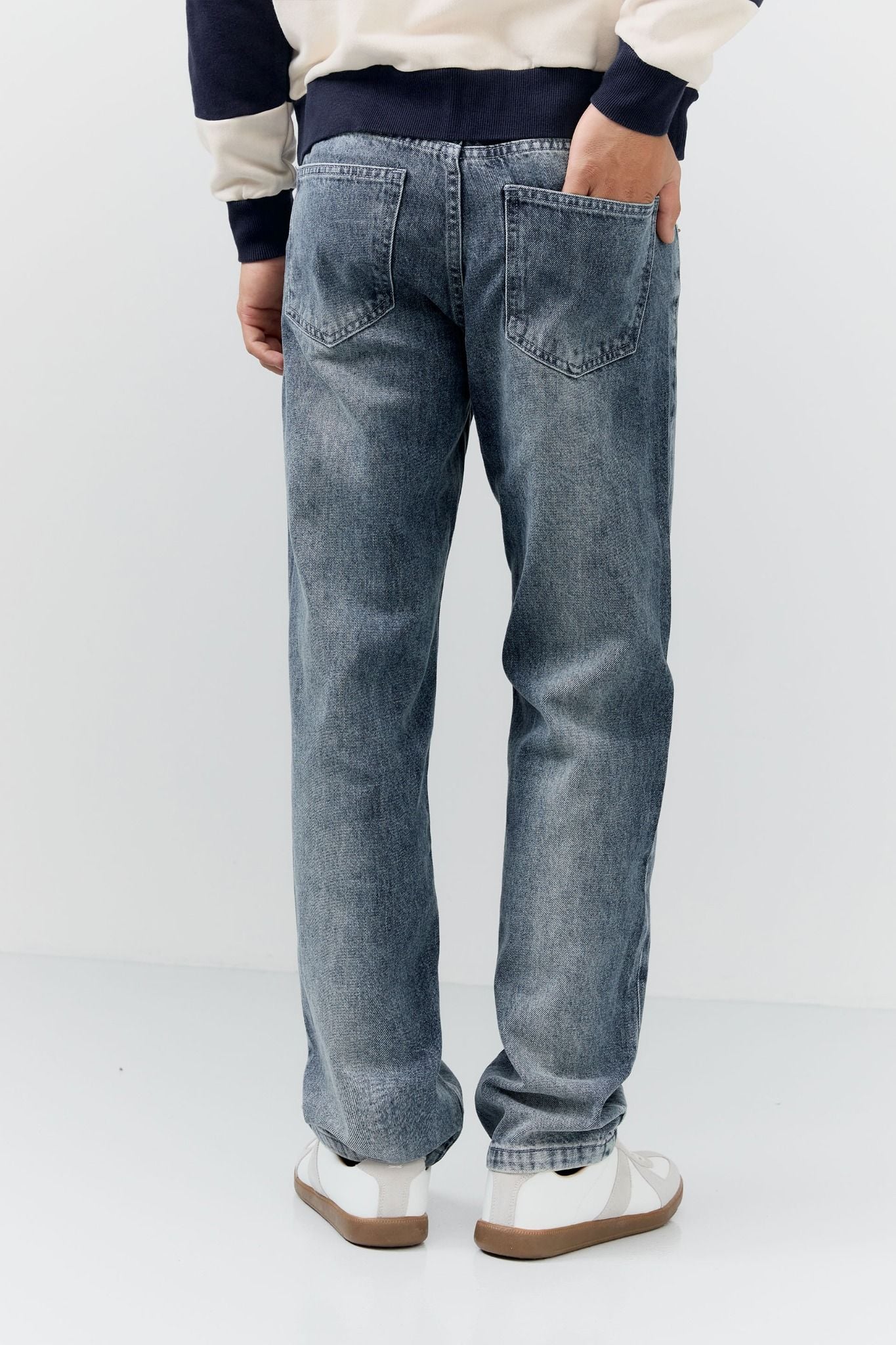 Quần Jean Straight Dailywear Blue Stone V1