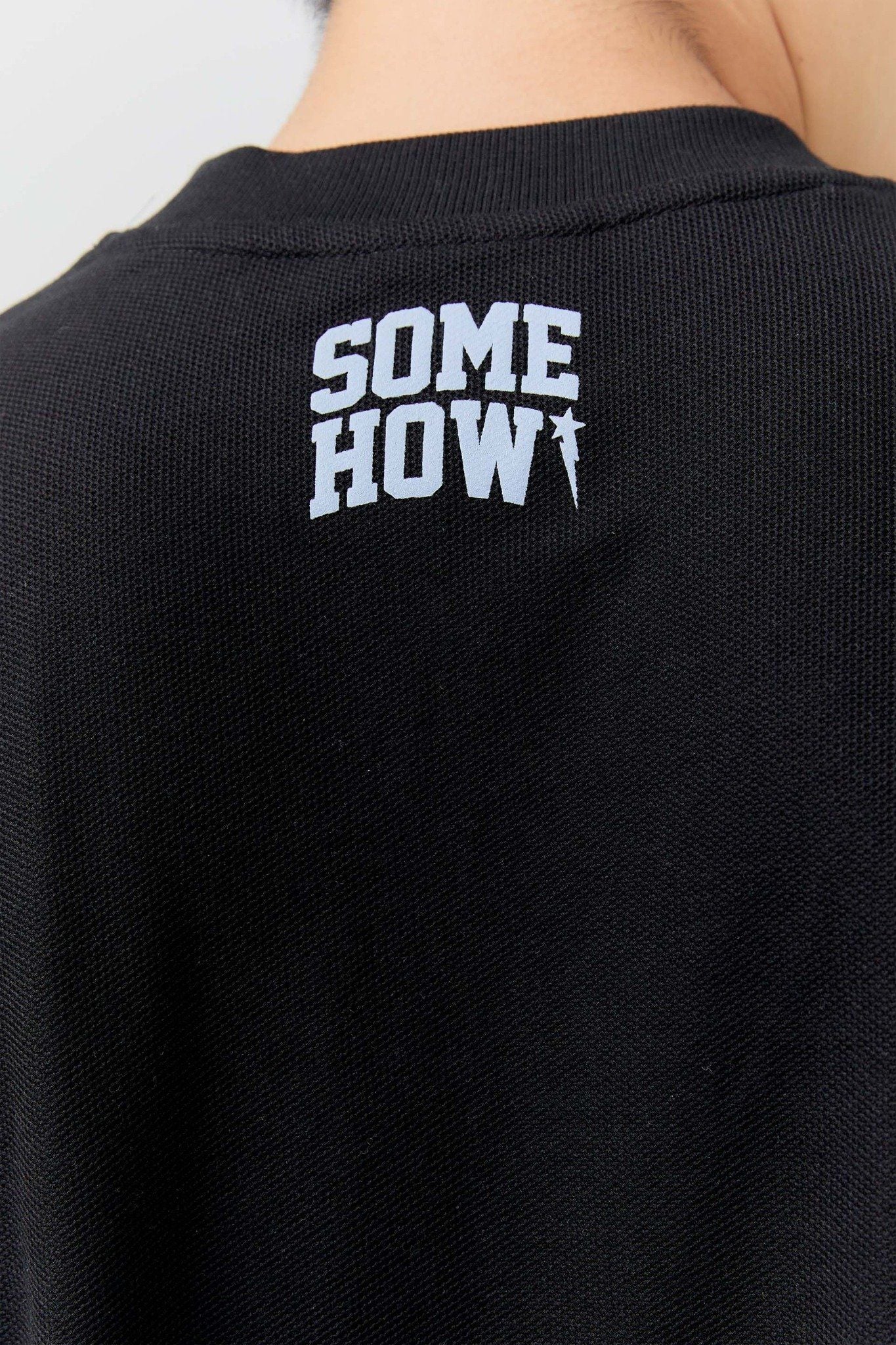 Set Áo Thun Short Black White LA