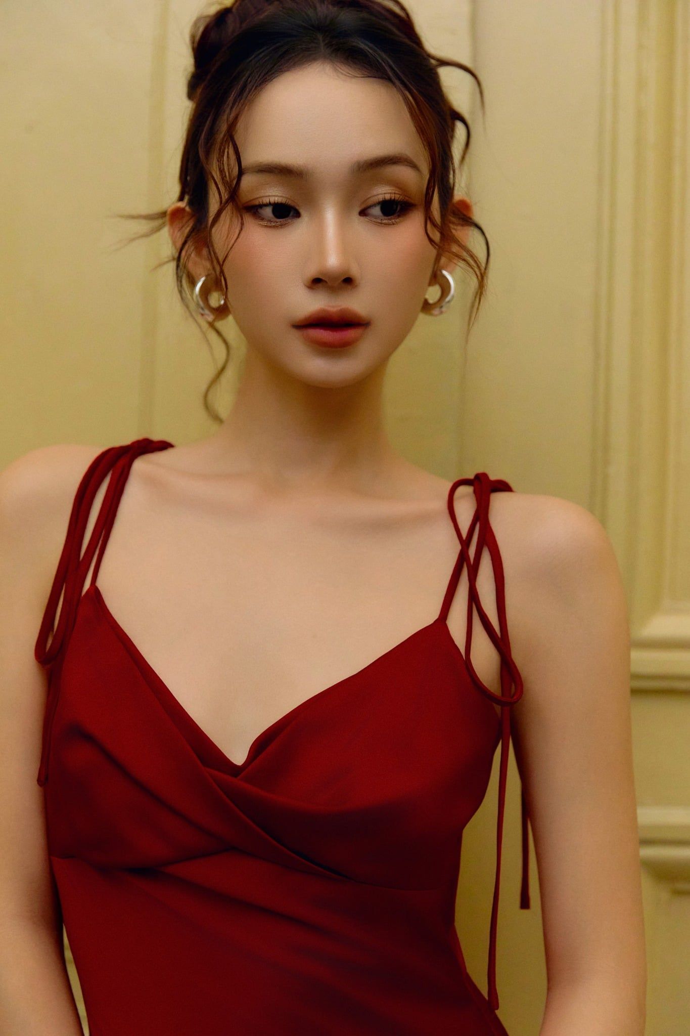 Đầm Dài Silky Midi Elegant