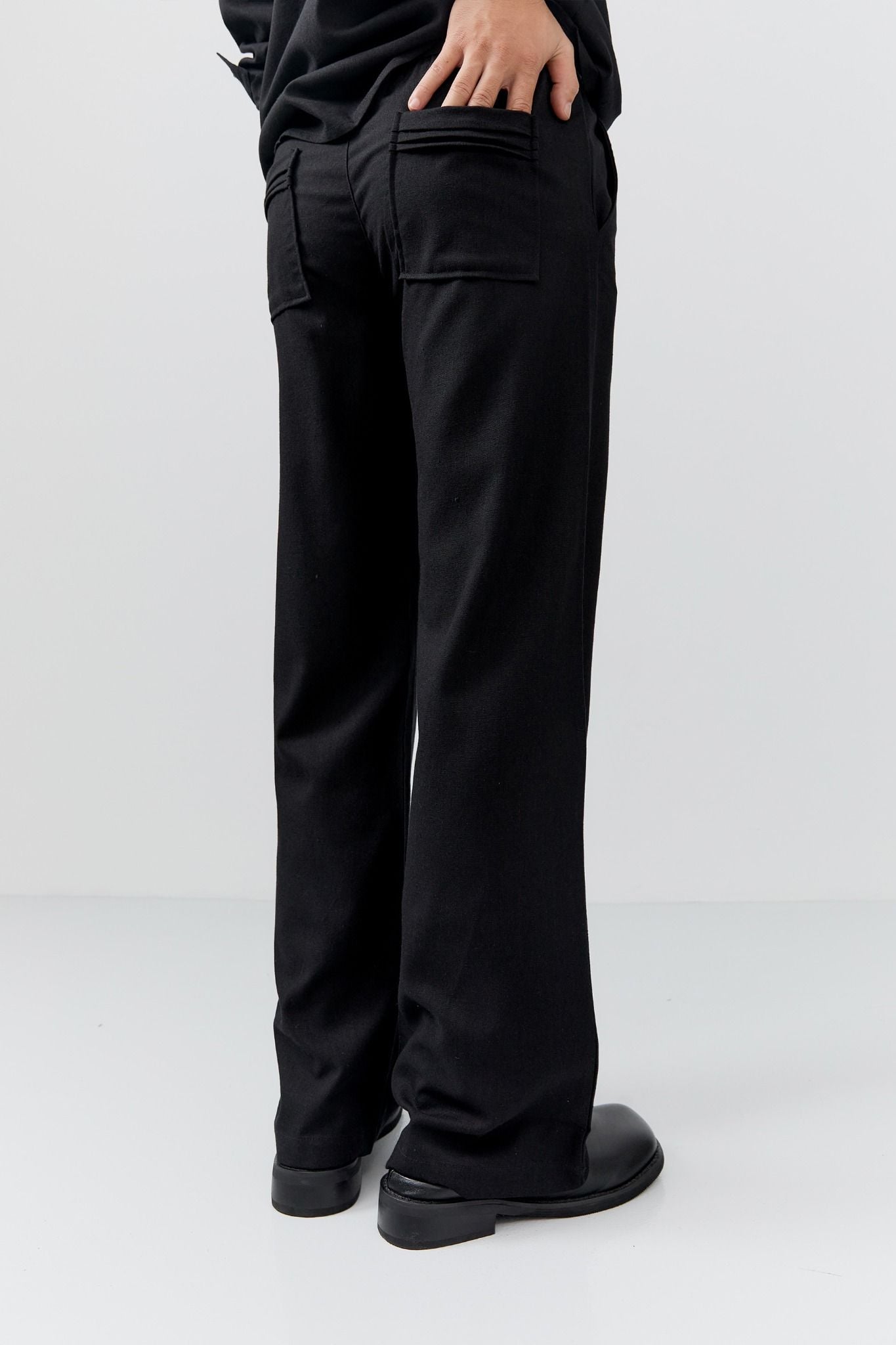 Set Relaxed Shirt Diagline Pant Linen