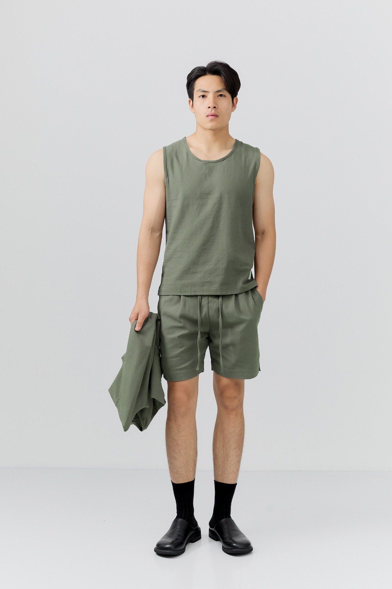 Áo Tanktop Linen The Shift