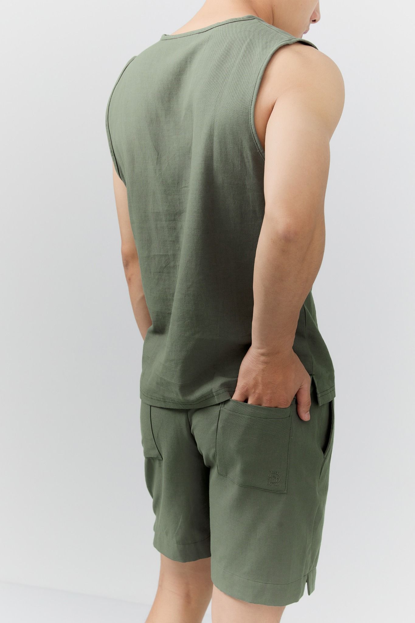 Áo Tanktop Linen The Shift