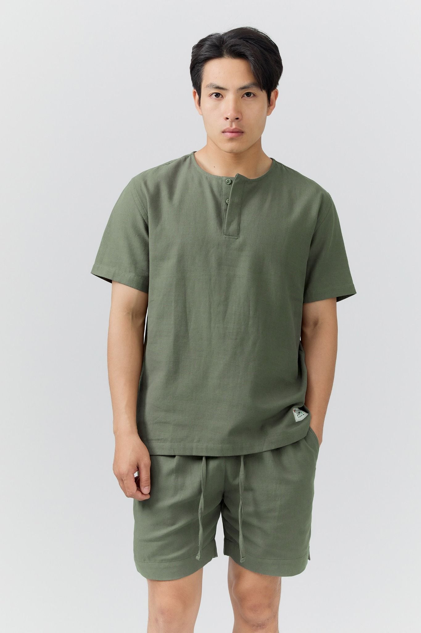  Set Linen Top Short The Shift 